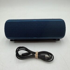 Sony SRS-XB22 Wireless Portable Speaker Extra Bass Waterproof Blue With Aux